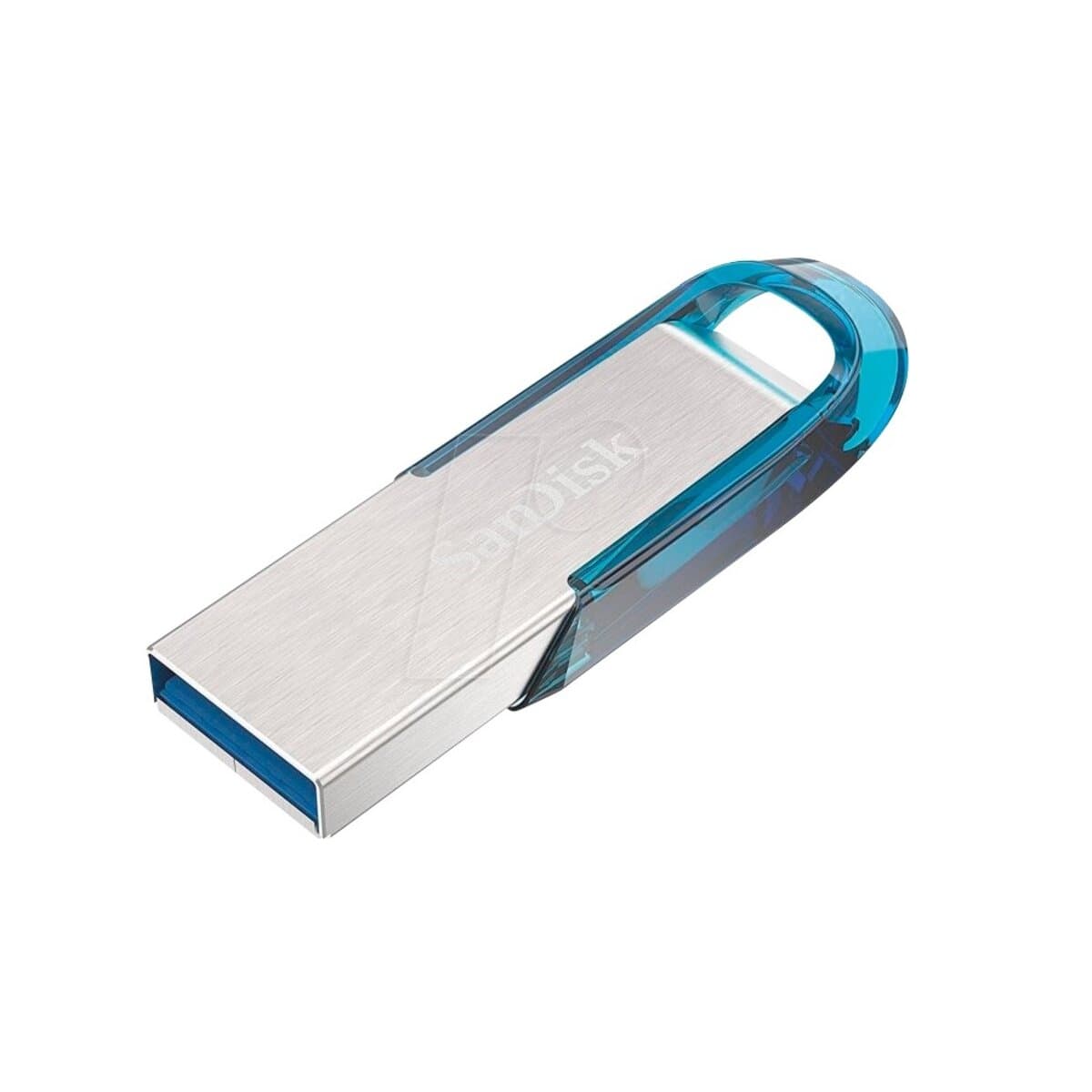 Флеш пам'ять флешка SanDisk Ultra Flair 32Gb USB 3.0 150Mb/s Silver-Blue (SDCZ73-032G-G46B)