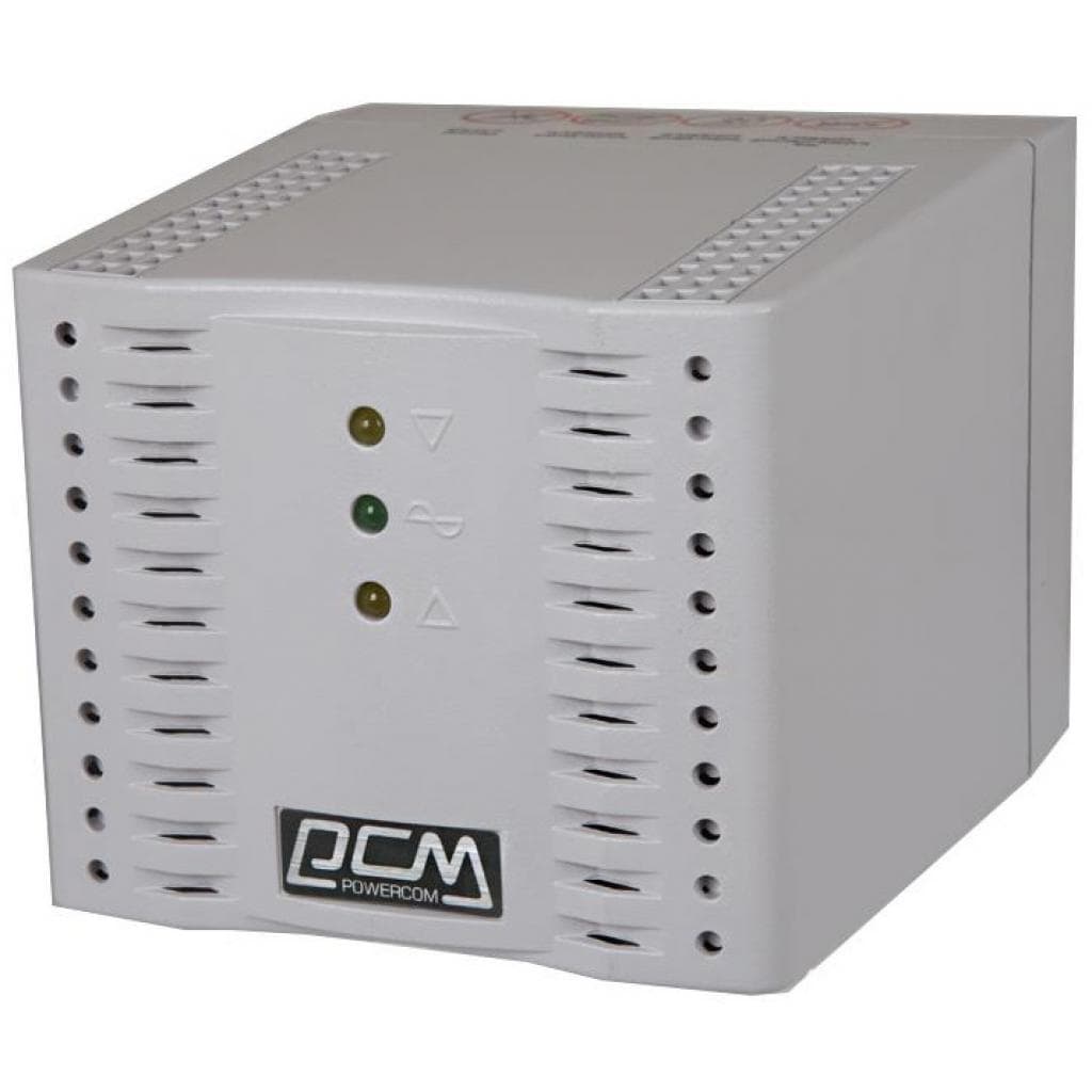 Стабілізатор напруги релейний PowerCom TCA-1200 White