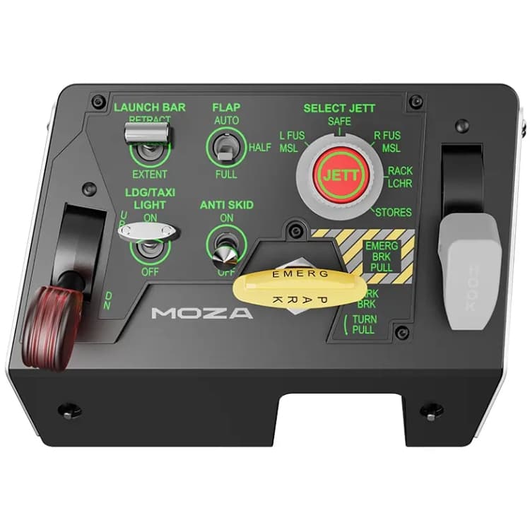 Панель злітно-посадкова для авіасимулятора MOZA Racing MTLP Black (AS009_Moza)