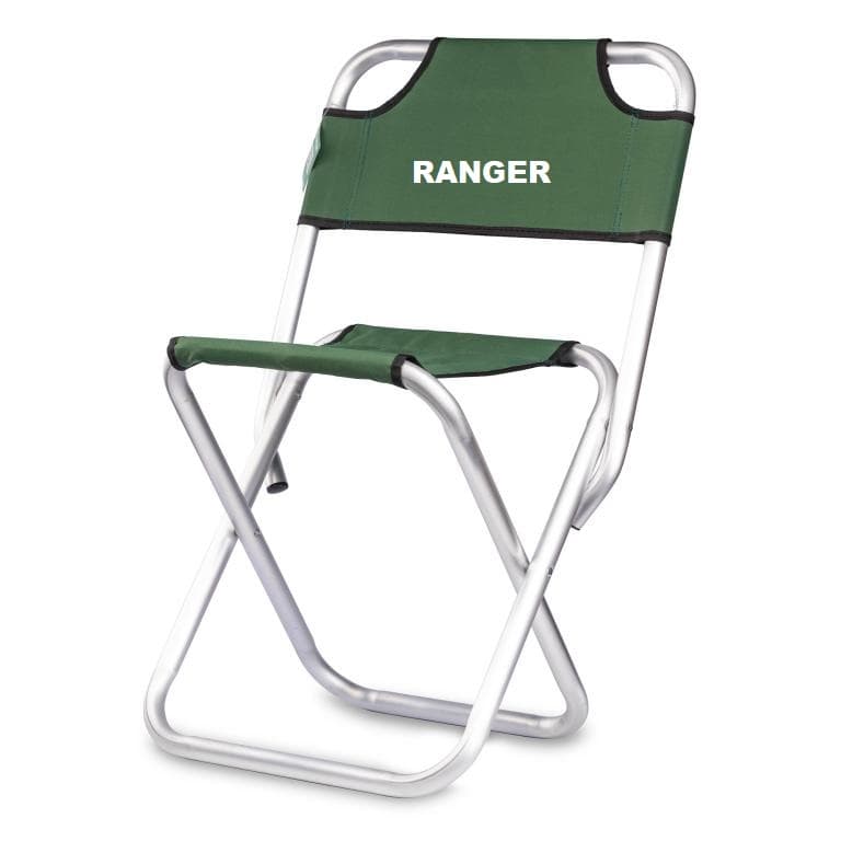 Розкладний стілець для риболовлі кемпінгу Ranger RA4421 Sula Alum до 120кг Green