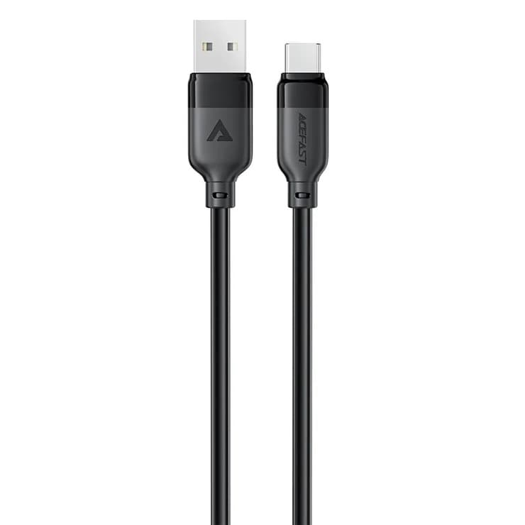 Кабель ACEFAST C16-04 USB to Type-C 3A 1.2m TPE TPU connectors Black