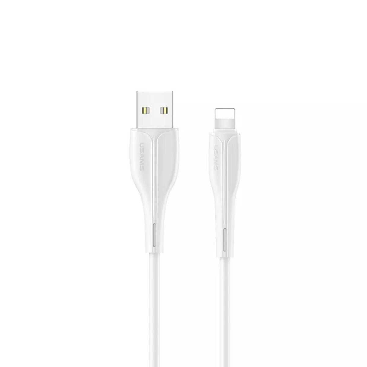 Кабель Usams US-SJ371 U38 USB to Lightning Charging Data Cable 1m 2A White (SJ371USB02)