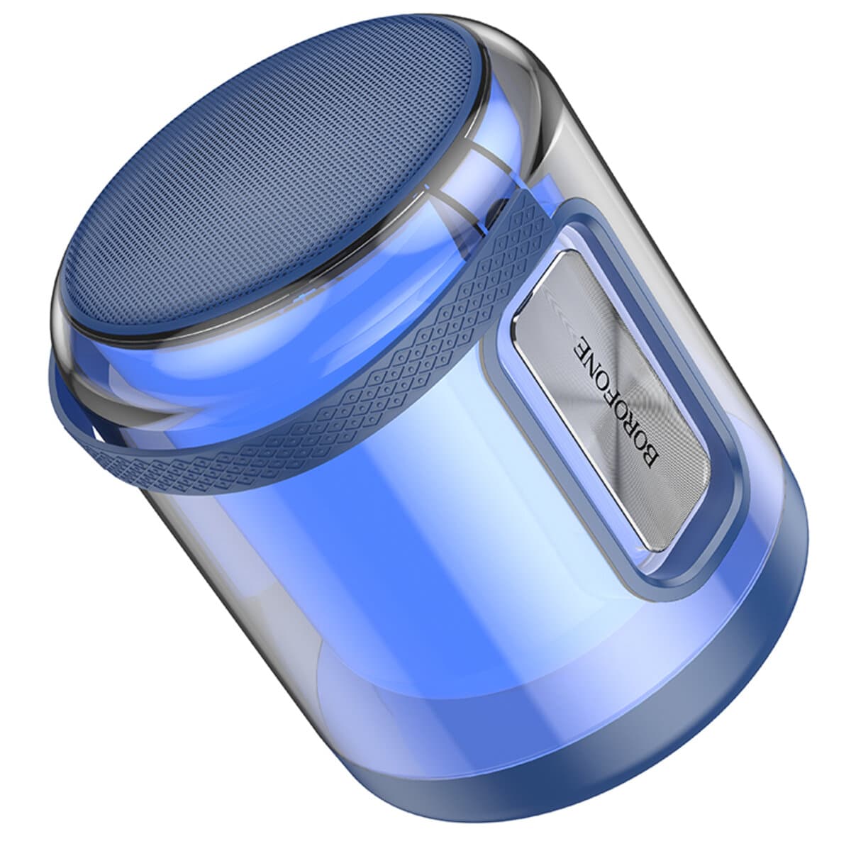 Беспроводная портативная колонка BOROFONE BR30 Auspicious colorful sports BT5.3 speaker 2400mAh 8W Navy Blue (BR30NU)