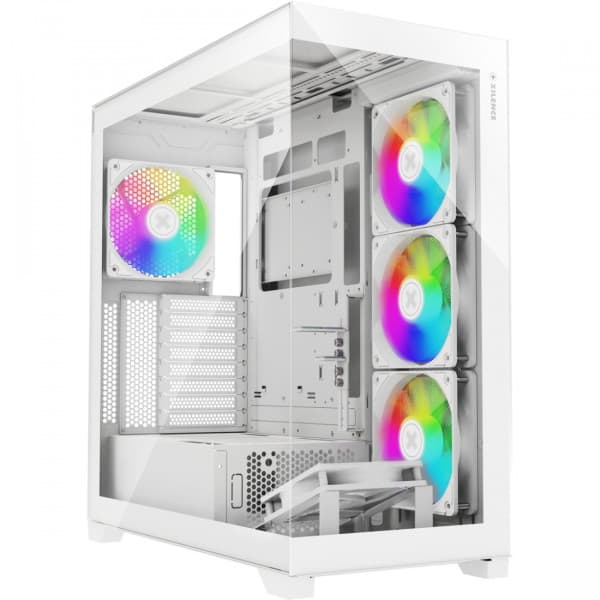 Корпус для компьютера Xilence XILENT GLEAM ARGB X818.W.ARGB без БП ATX White (XG271_X818.W.ARGB)