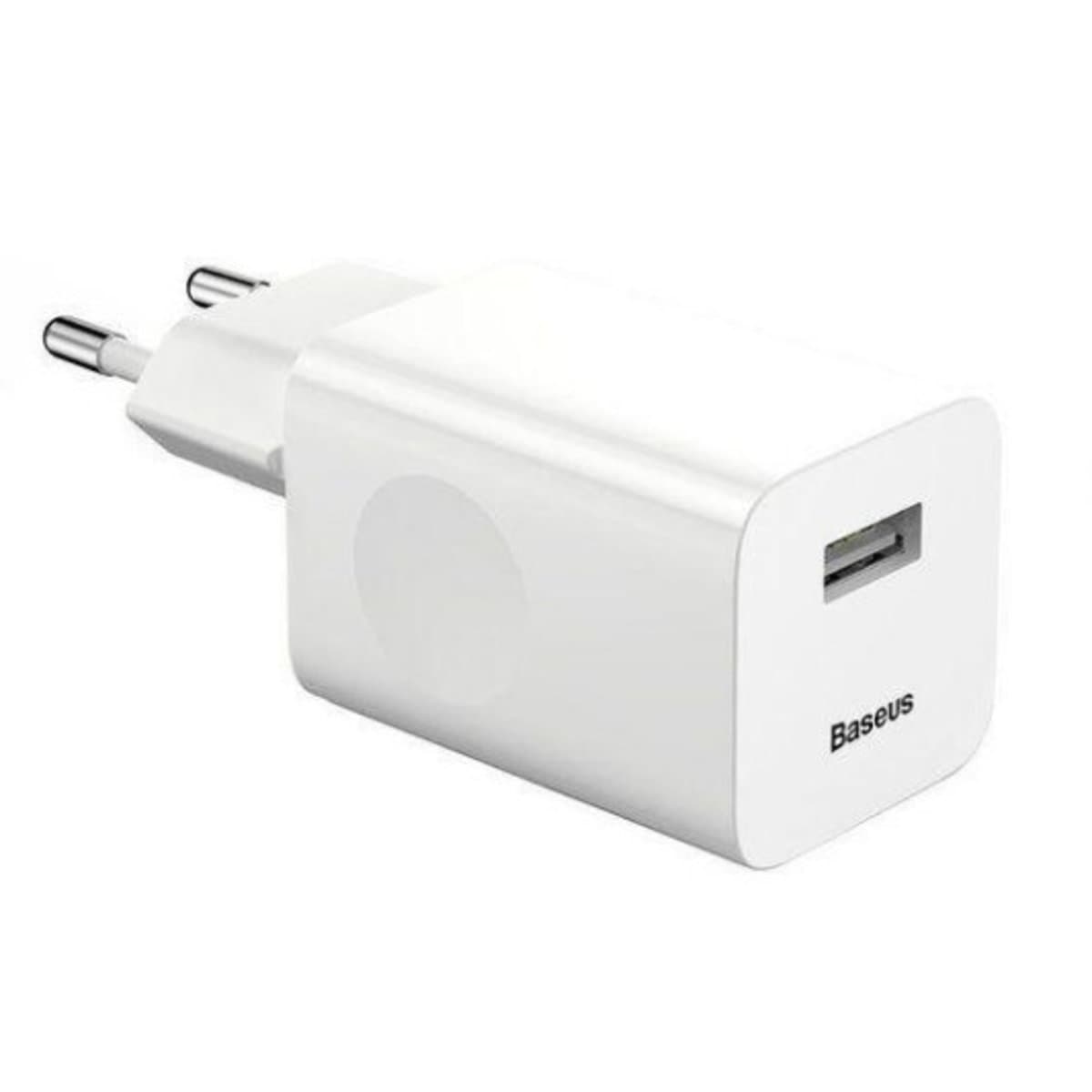 Зарядний пристрій Baseus Home Charger 1xUSB QC3.0 2A White (CCALL-BX02)