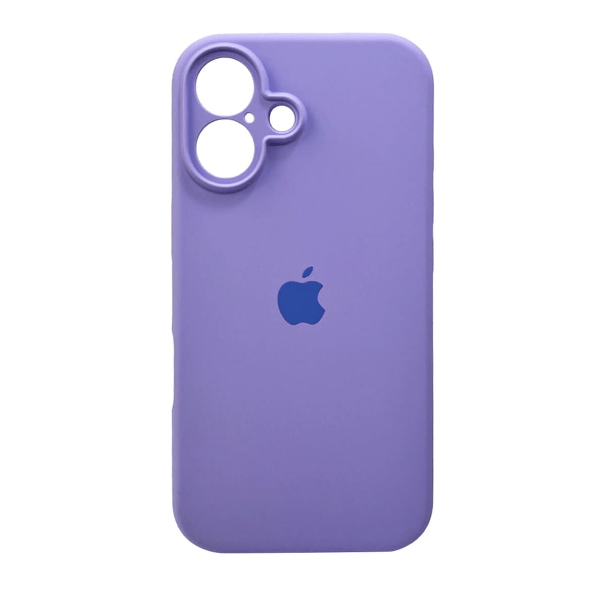 Защитный чехол-накладка Silicone Full Case AA Camera Protect для Apple iPhone 16 Elegant Purple (FullAAi16-26)