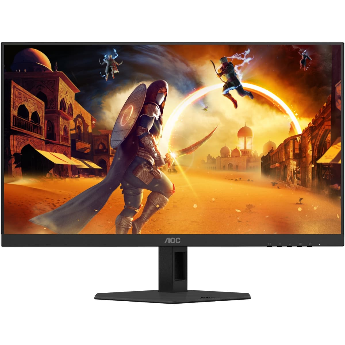 Монітор AOC 27G4HRE 27'' Fast IPS 200Гц 2хHDMI DP колонки Black-Red (27G4HRE)