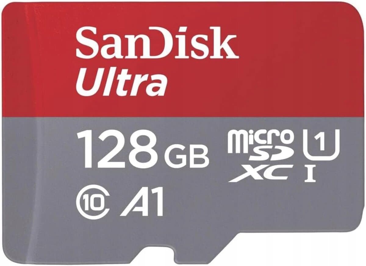 Карта пам'яті SanDisk Ultra microSDXC UHS-1 128Gb class 10 A1 140Mb/s Adapter SD (SDSQUAB-128G-GN6IA)