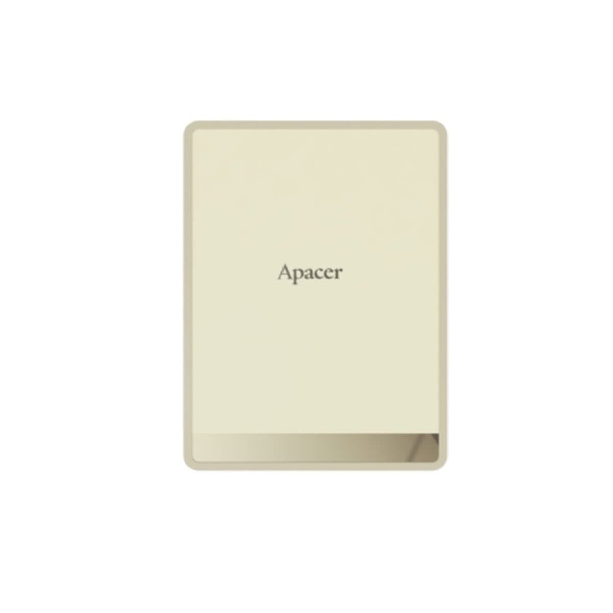 Зовнішній твердотільний накопичувач SSD Apacer AS724 1TB USB 3.2 Gen.2 Type-C Read/Write 500MB/s Cream (AP1TBAS724C-1)