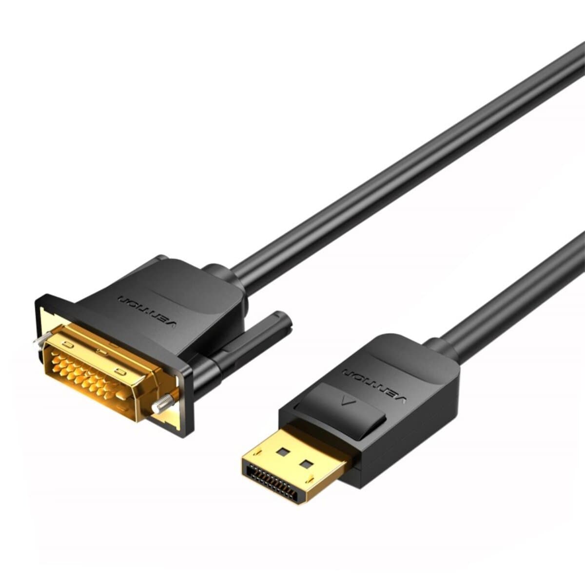 Кабель Vention DisplayPort to DVI Cable 1m 1080P Black (HAFBF)