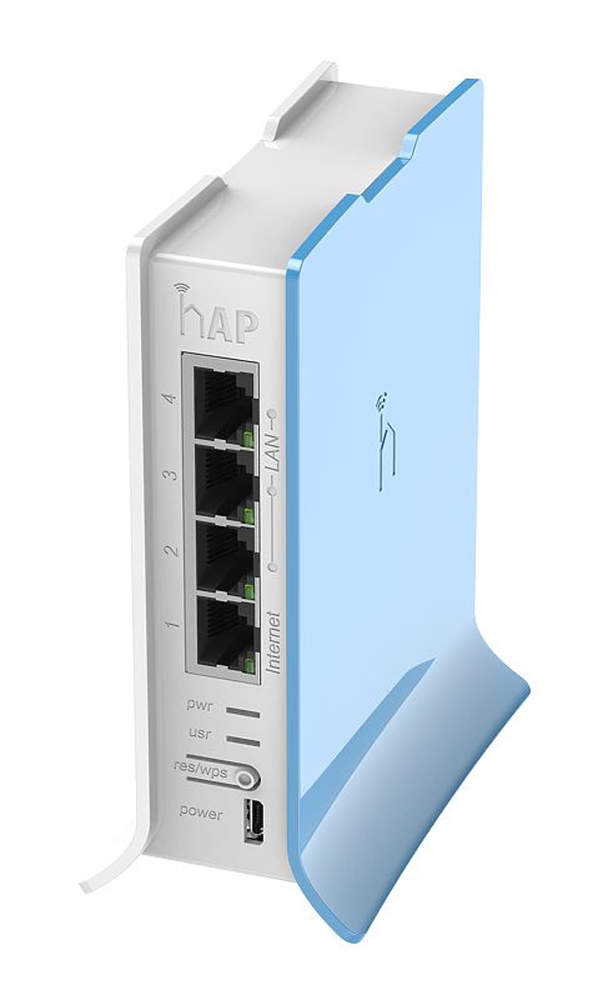 Маршрутизатор Mikrotik RB941-2ND-TC 650MHz and 32MB RAM hAP lit Blue-Whitee