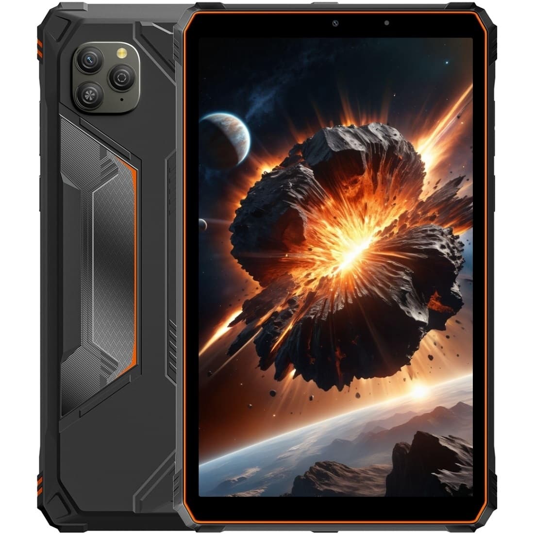 Захищений планшет Blackview Active 5 8.68'' 90Hz HD+ 6GB/128GB T615 6600mAh 16+13Мп LTE NFC IP69K Black-Orange (BV_Active_5_6_128_OR)