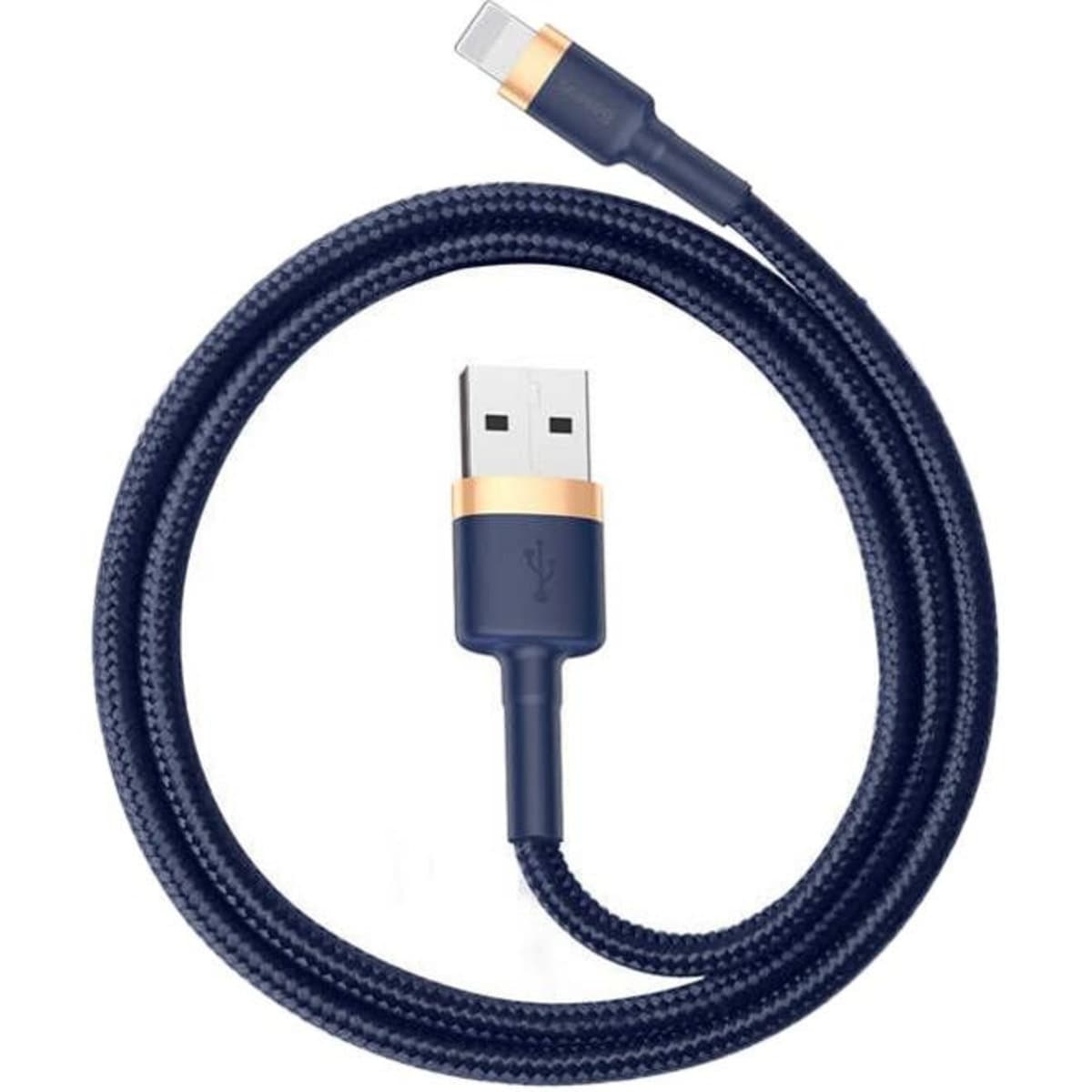 Кабель Baseus Cafule Cable USB to Lightning 1.5A 2m Blue-Gold (CALKLF-CV3)
