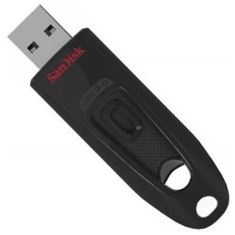 Флеш пам'ять флешка SanDisk Ultra 16Gb USB 3.0 130Mb/s Black (SDCZ48-016G-U46)
