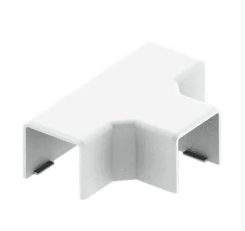 Т-з'єднувач для коробу Kopos LHD 20x20 8624 White