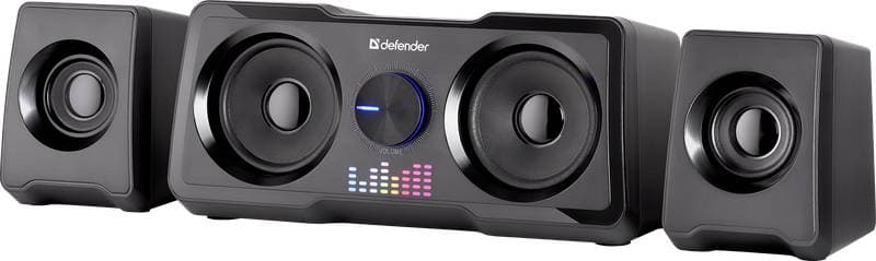 Комп'ютерні колонки 2.1 Defender Soundwall 16Вт USB Black (65214)