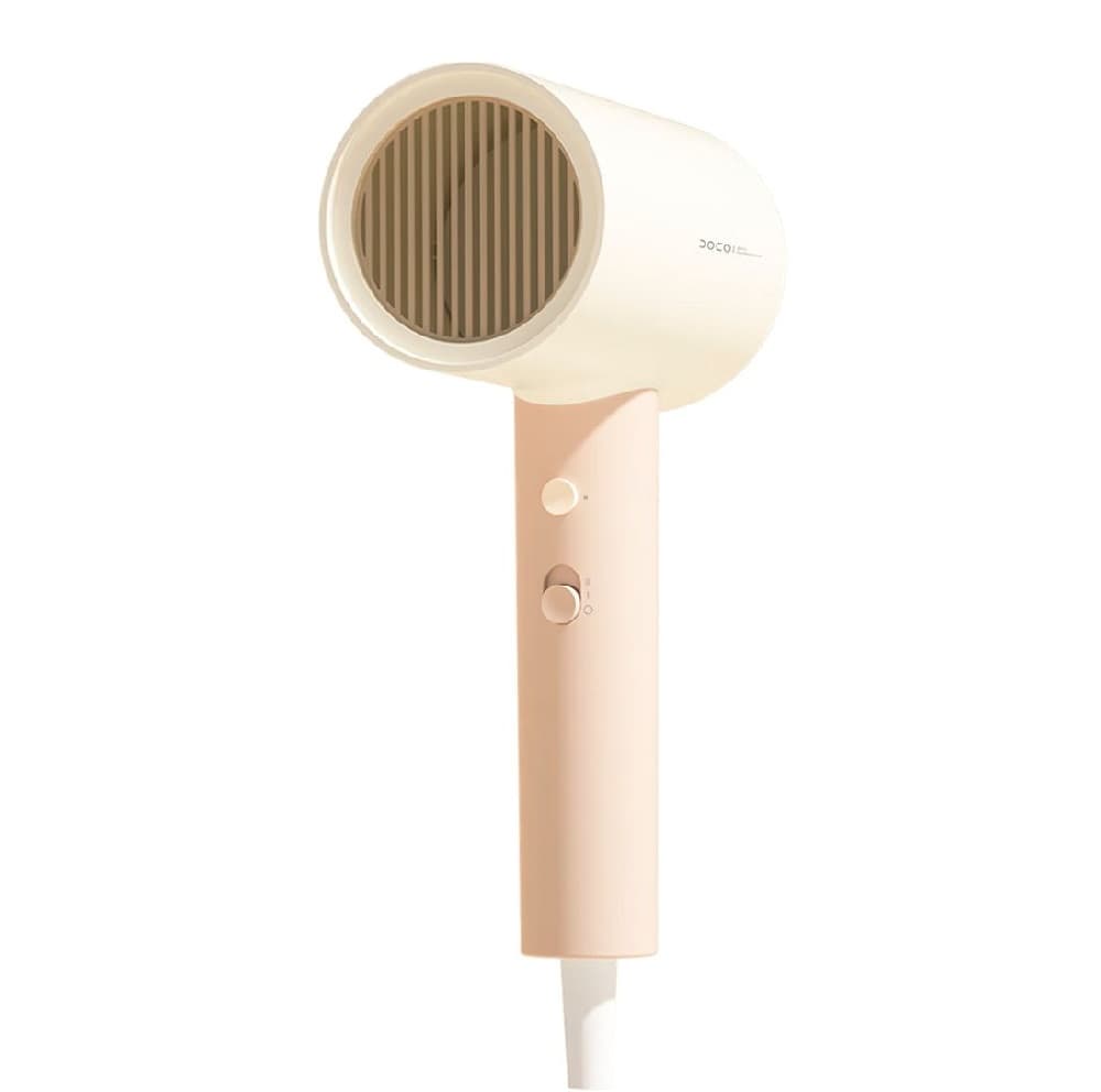 Фен для волосся Doco negative ion hair dryer soft and fast dry hair care 1800W Китайська вилка Small Milk (AN001SM)