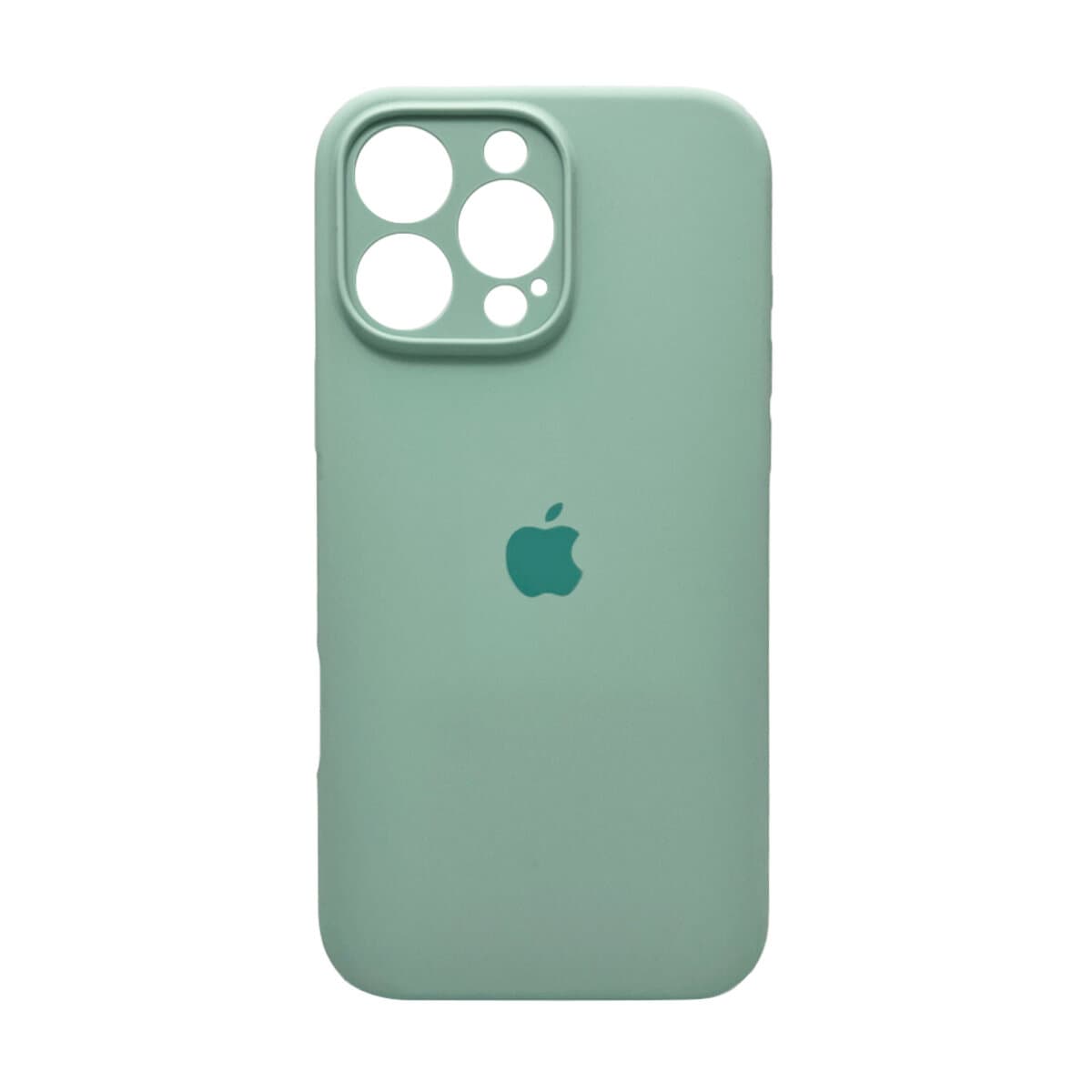 Захисний чохол-накладка Silicone Full Case AA Camera Protect для Apple iPhone 16 Pro Max Turquoise (FullAAi16PM-13)