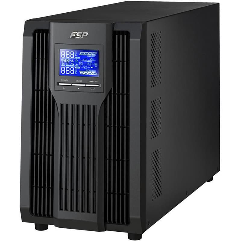 Джерело безперебійного живлення FSP Champ CH-1103TS 3 kVA Tower IEC 3000VA/2700W Online IECx4 CE Black (PPF24A1807)
