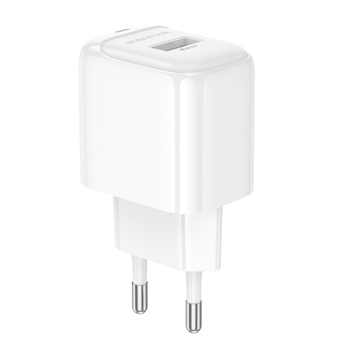 Зарядний пристрій BOROFONE BAS42A Potential single-port QC3.0 charger EU 1xUSB White