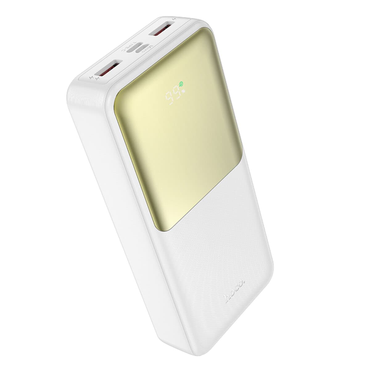 Powerbank павербанк УМБ HOCO J136A Sirui 22.5W+PD20W повністю сумісний 20000mAh Li-pol White