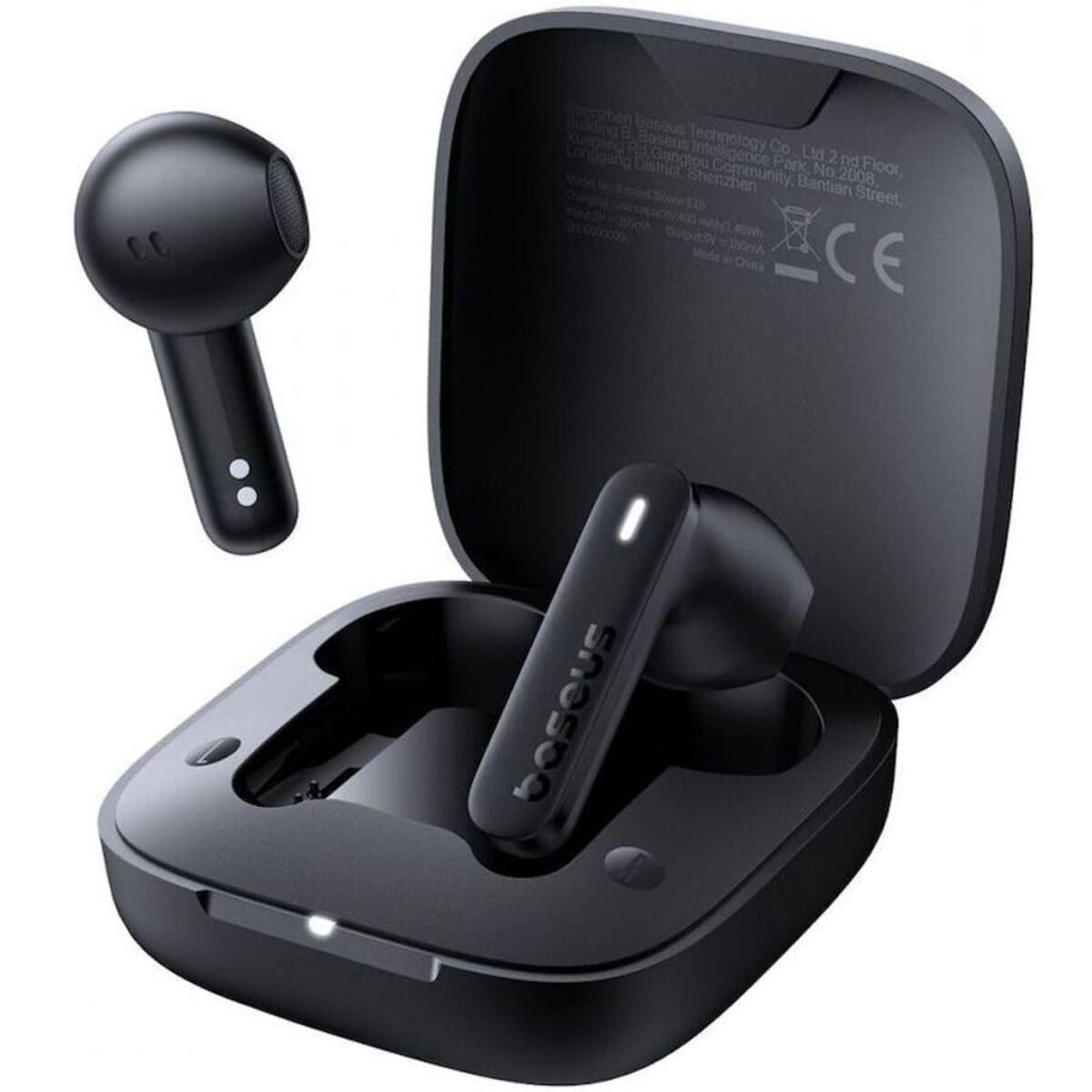 Беспроводные наушники Baseus Bowie E16 True Wireless Earphones BT5.3 500mAh Black (A00061900113-01)