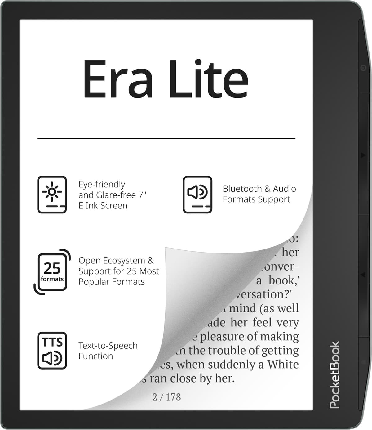 Електронна книга PocketBook Era Lite PB710 7'' 1700mAh Stone Green (PB710-9-WW)