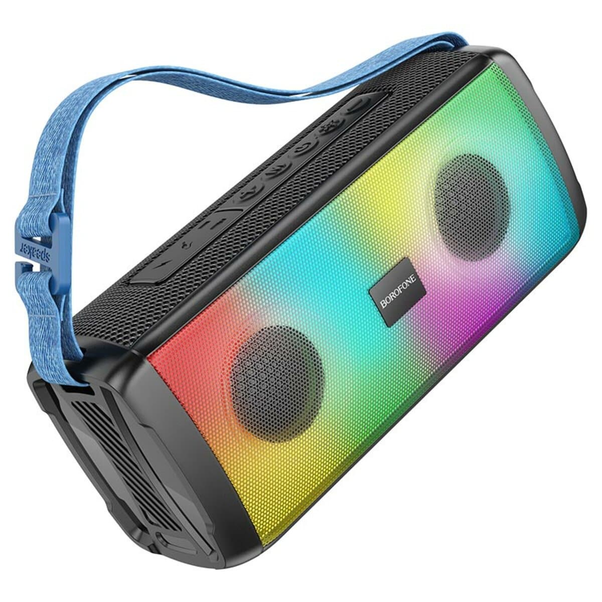 Бездротова портативна колонка BOROFONE BR26 Daring sports BT5.3 speaker 1500mAh Black (BR26B)