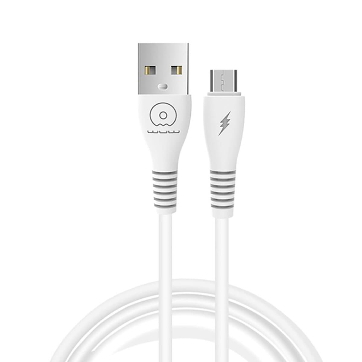 Кабель WUW X195 USB to Lightning 2.4A White (WUW-X195L)