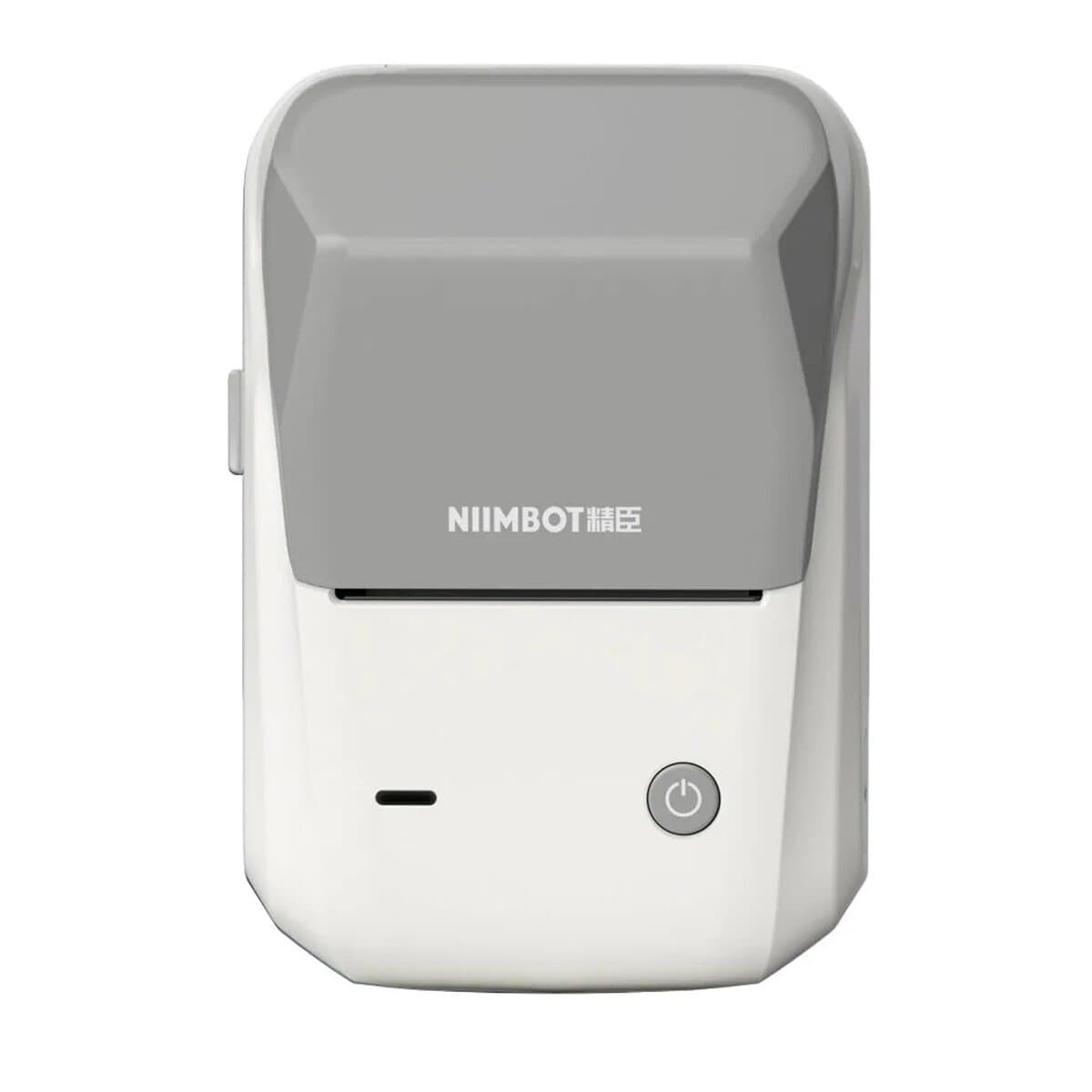 Портативний термопринтер для друку наклейок стікерів NIIMBOT B1 Bluetooth 1500mAh Grey (1AC12201601)