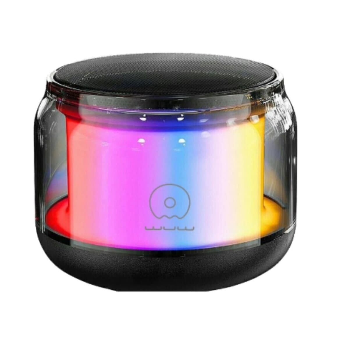 Бездротова портативна колонка WUW R213 400mAh LED Black (R213)