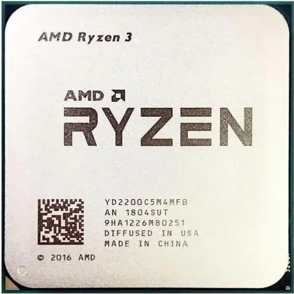 Процесор AMD Ryzen 3 4C 4T 2200G 3.5Hz/3.7GHz Boost 6MB 65W AM4 Radeon Vega8 Tray (YD2200C5M4MFB)