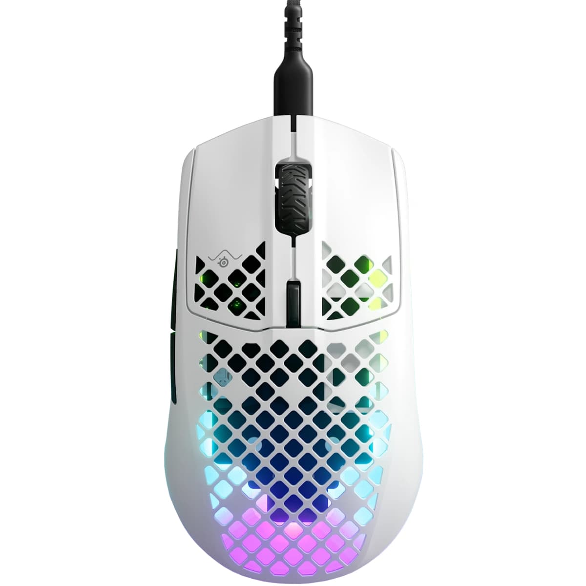 Провідна ігрова мишка SteelSeries Aerox 3 Snow 2022 Edition 8500 dpi USB White (62603)