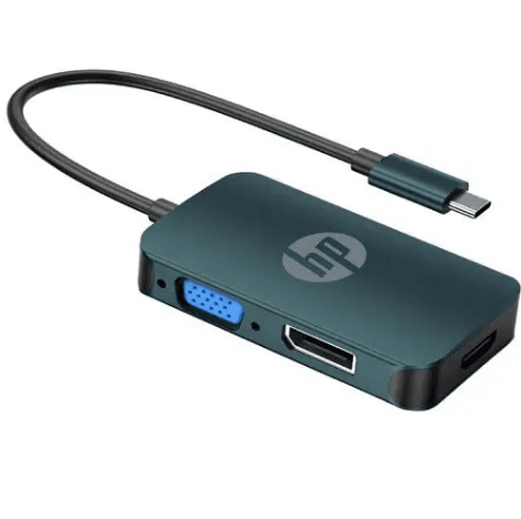 Док-станція хаб HP DHC-CT200 USB3.1 Type-C для DP HDMI VGA Blue (DHC-CT200)