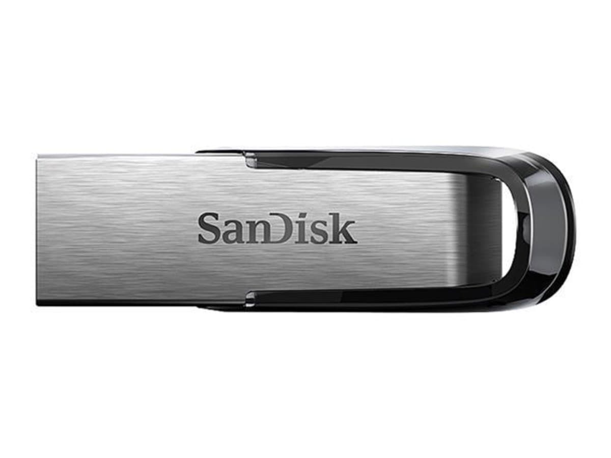 Флеш пам'ять флешка SanDisk Ultra Flair 128Gb USB 3.0 Silver-Black (SDCZ73-128G-G46)