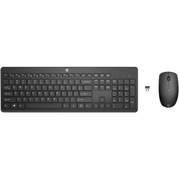 Комплект бездротової клавіатури та мишки HP 235 Combo UKR Black (1Y4D0UT)