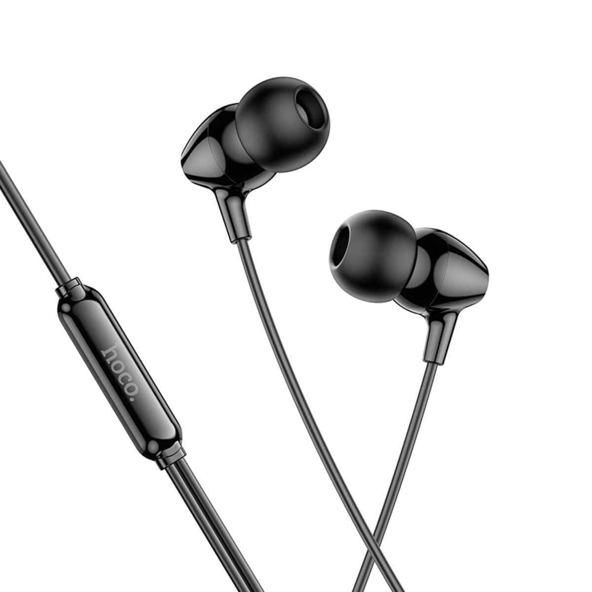Дротові навушники HOCO M94 універсальні earphones with microphone 3.5mm 1.2m Black