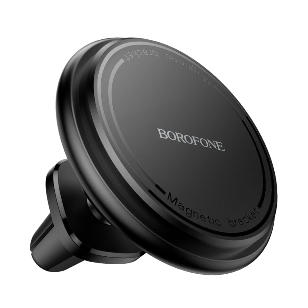 Держатель для телефона автодержатель BOROFONE BH135 Parker ring magnetic car holder air outlet Black