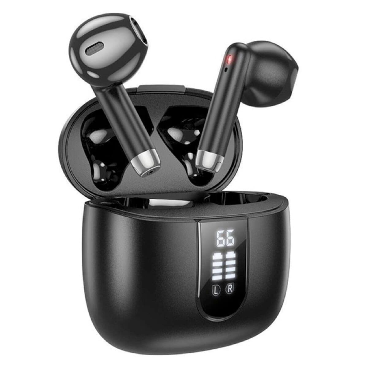 Бездротові навушники HOCO EW36 Delicate true wireless BT5.3 headset 400mAh Black