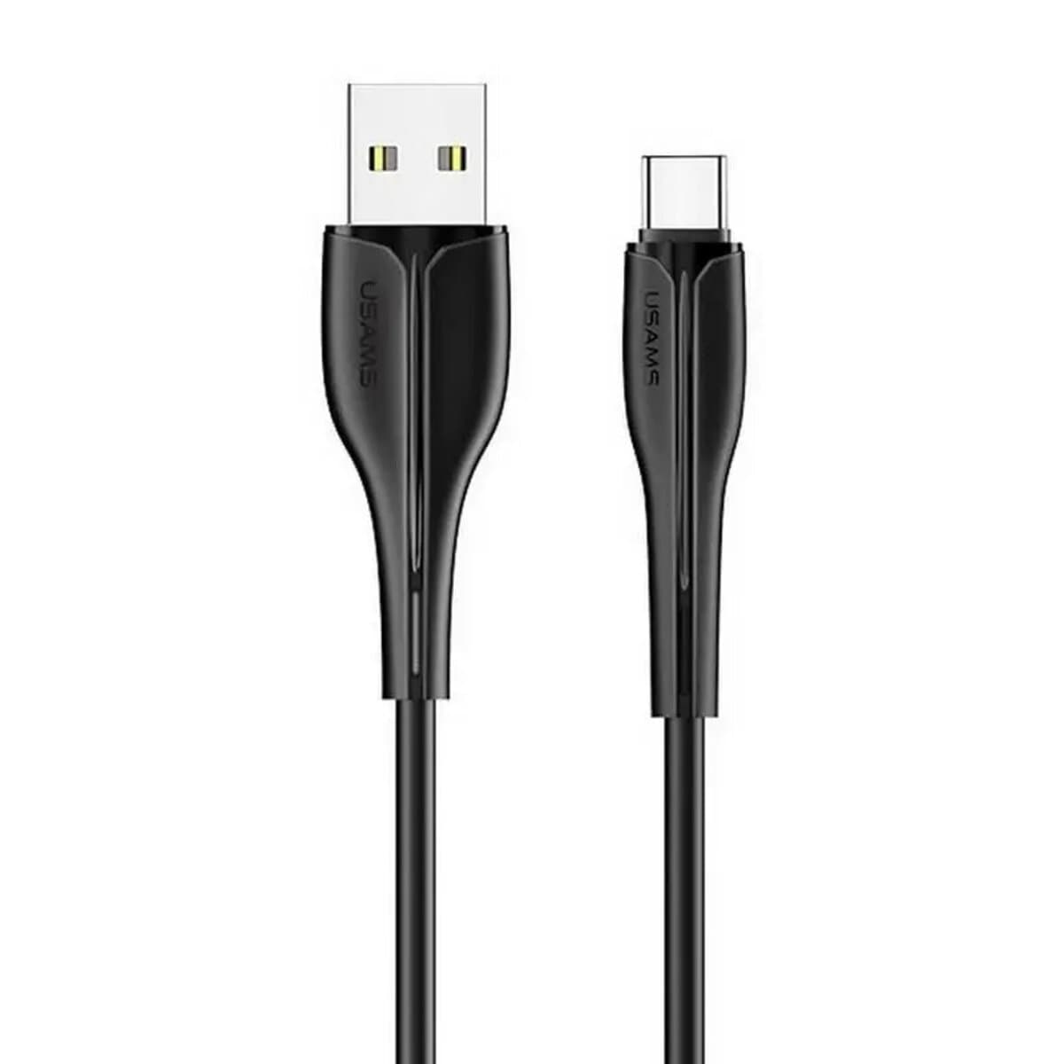 Кабель Usams US-SJ372 U38 USB to Type-C Charging Data Cable 1m 2A Black (SJ372USB01)