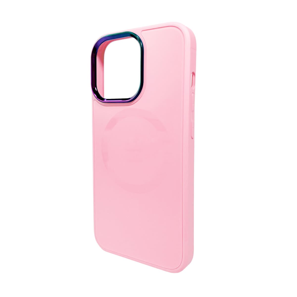 Защитный чехол-накладка AG Glass Sapphire MagSafe Logo для Apple iPhone 15 Pink (AGSappiP15Pink)