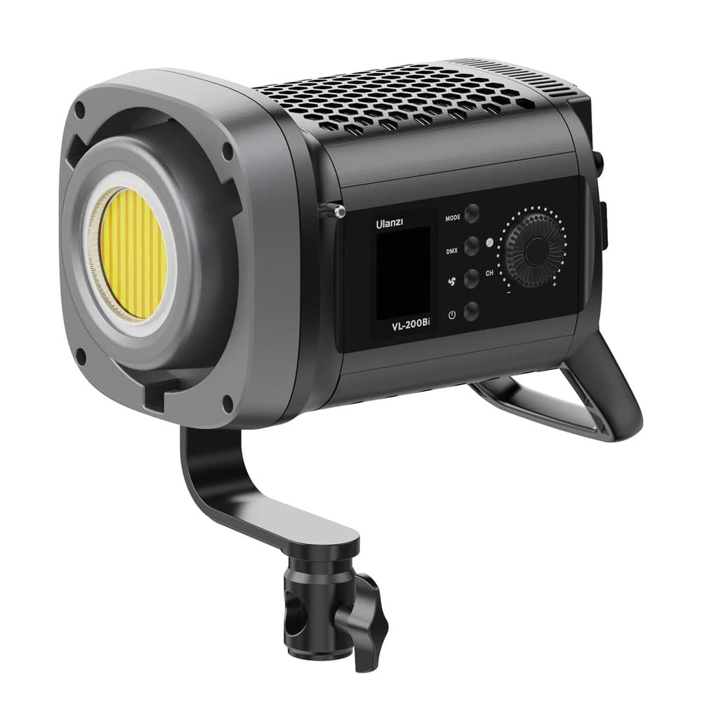 Студійне постійне світло відеосвітло Ulanzi Vijim 200W Bi-color Video Light без блоку живлення Black (L079CNA1)