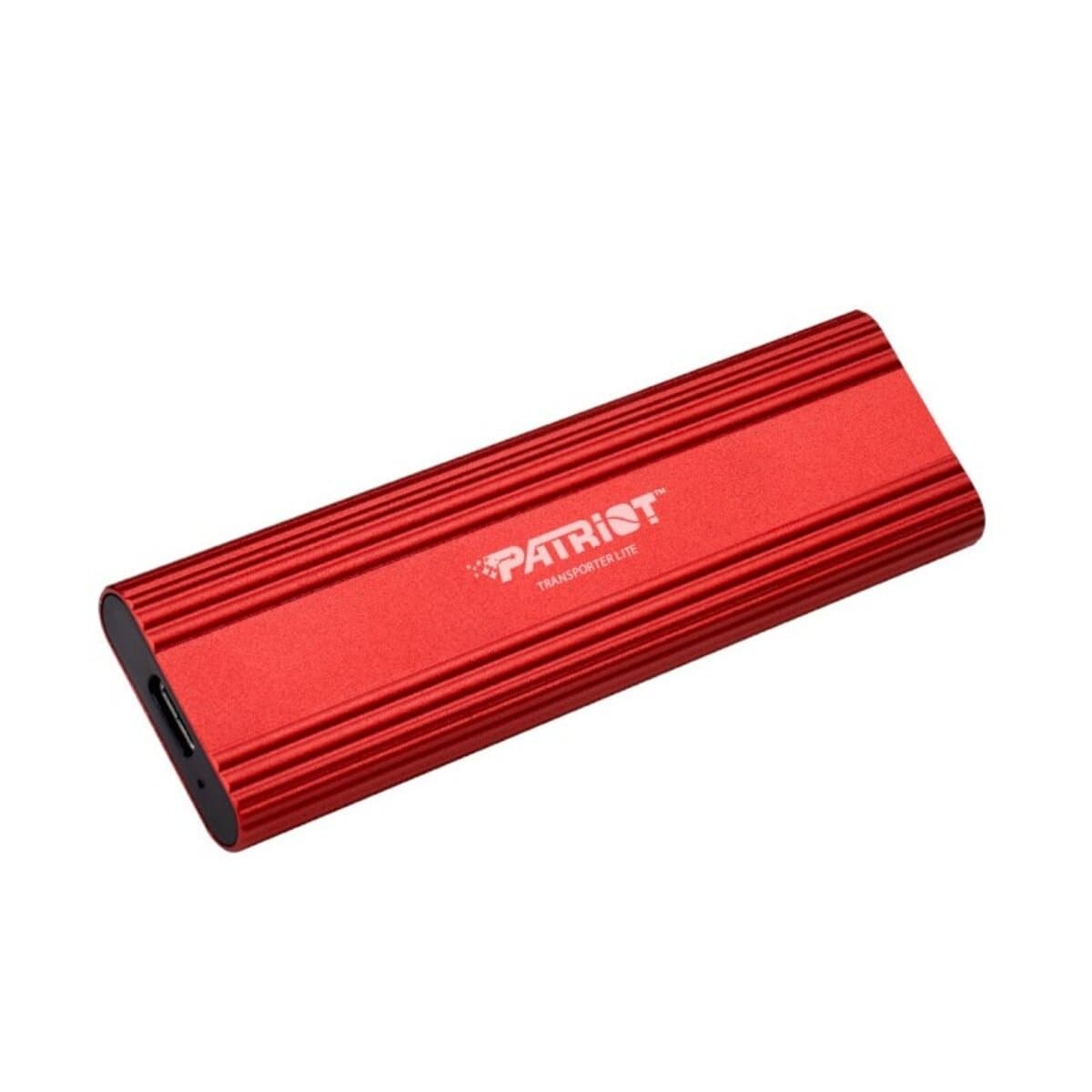 Зовнішній твердотільний накопичувач SSD Patriot Transporter Lite 2TB External Type-C Red (PTPL2TBPEC)