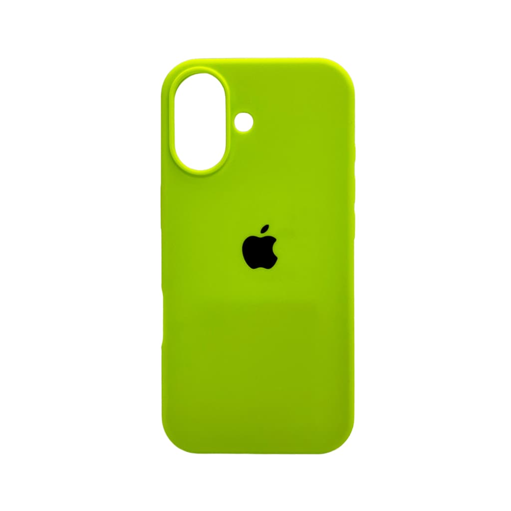 Захисний чохол-накладка Silicone Full Case AA Open Cam для Apple iPhone 17 Shiny Green (FullOpeAAi17-24)