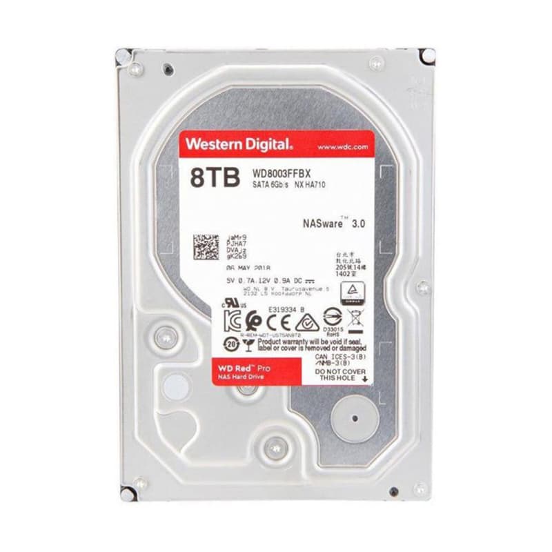 Жорсткий диск WD Red Pro HDD 8000Gb 8Tb 7200rpm SATA III 256M SATA 6Gb/s (WD8003FFBX)