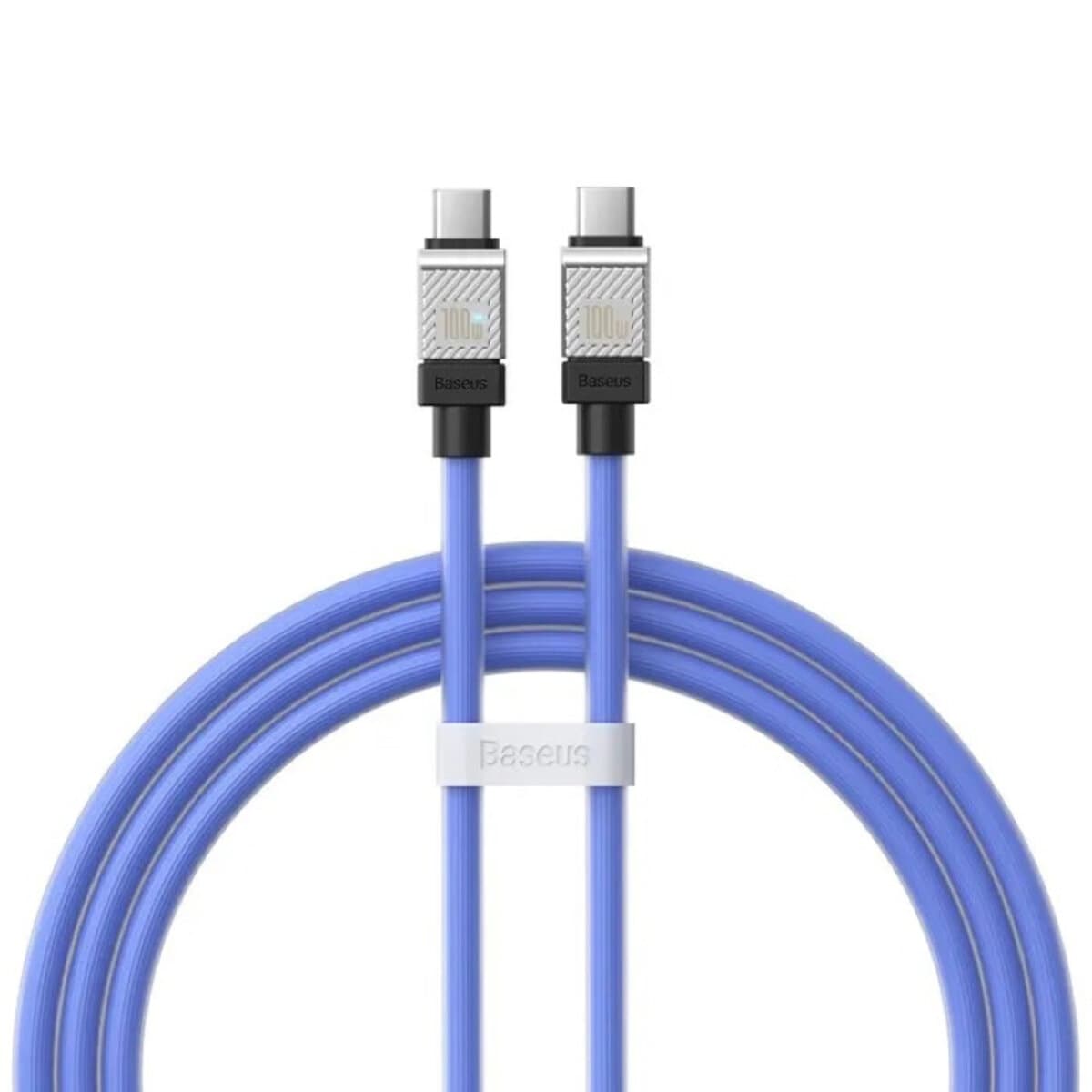 Кабель Baseus CoolPlay Series Fast Charging Cable Type-C to Type-C 100W 1m Blue (CAKW000203)