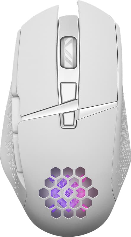 Ігрова бездротова мишка Defender Glory GM-514 3200 dpi 6кн LED White (52513)