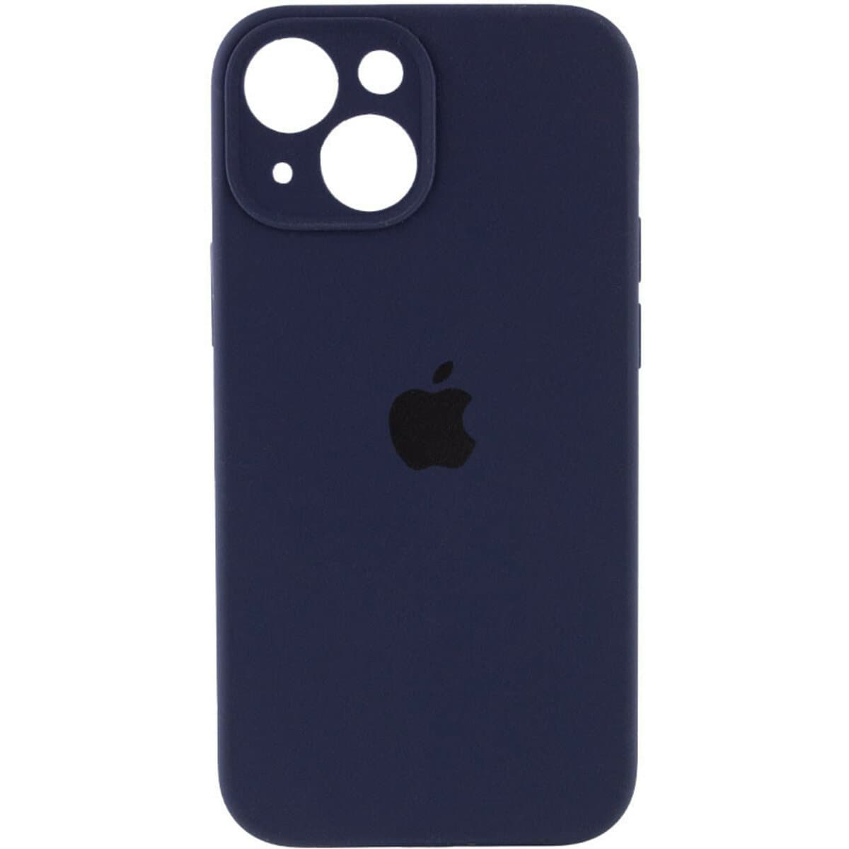 Защитный чехол-накладка Silicone Full Case AA Camera Protect для Apple iPhone 13 Dark Blue (FullAAi13-7)