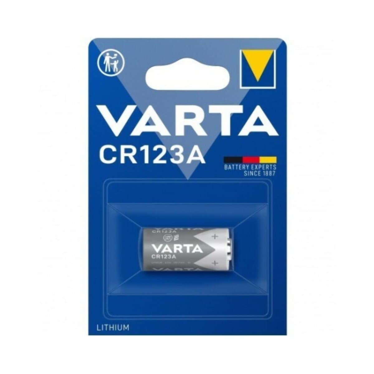 Батарейка Varta CR123А Lithium 3V 1шт