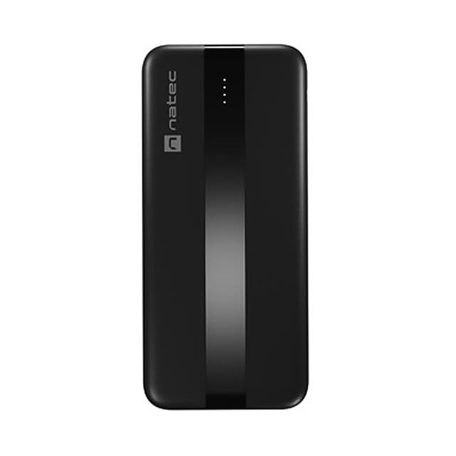 Powerbank повербанк УМБ Natec NPB-1923 10000mah Trevi SlimQ 2xUSB QC 3.0 20W PD Type-C 18W Black